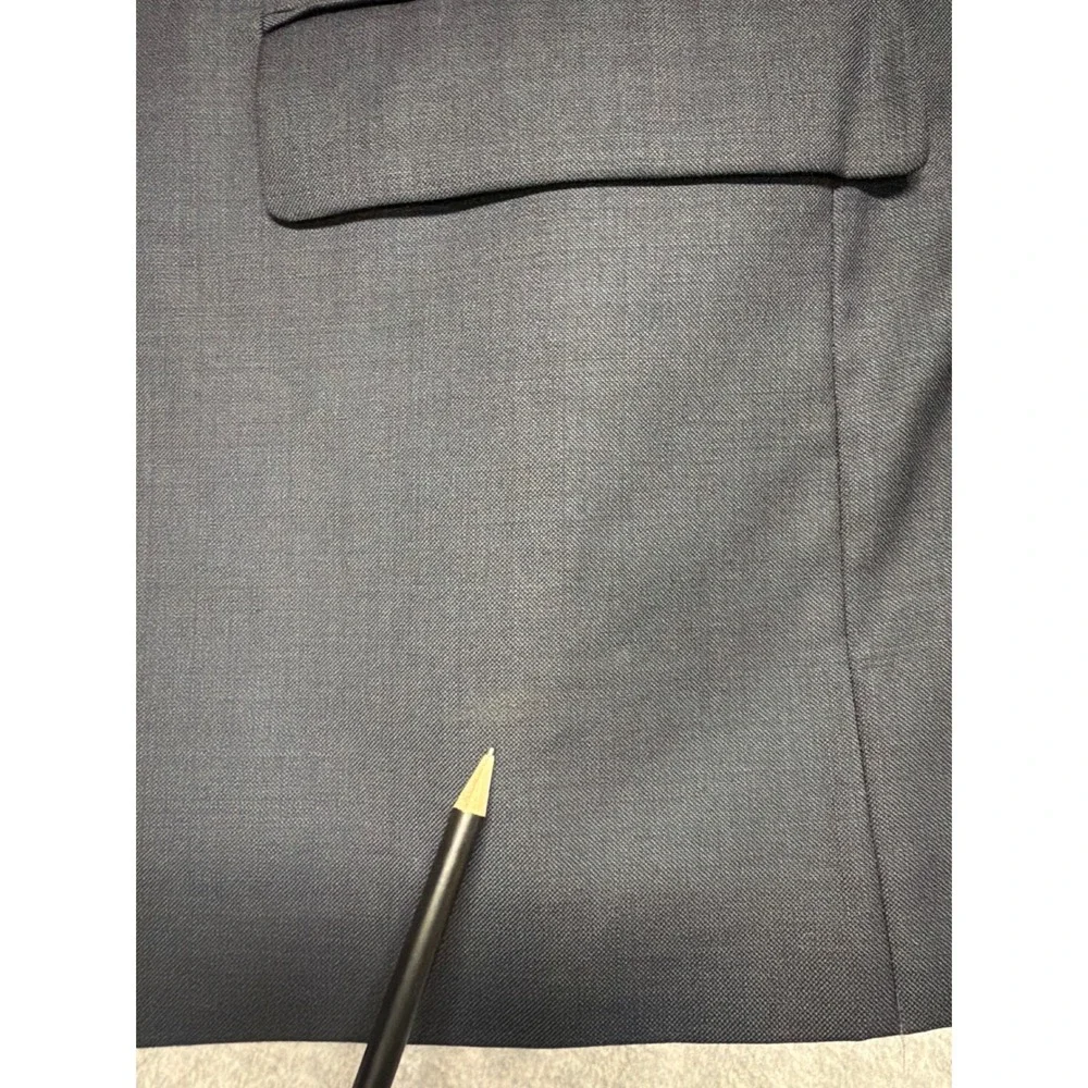 Jos A Bank Travelers Collection Mens 50R Blazer  100% Wool Tailored DAMAGED‎